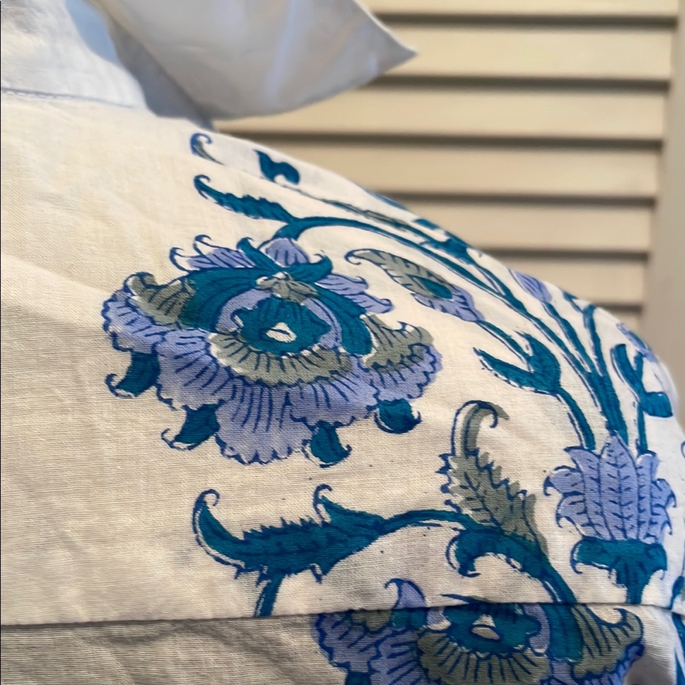 Roller Rabbit White and Blue cotton Shirt - Picture 5 of 12